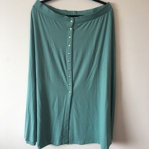 ASOS Curve Midi Skirt with Poppers